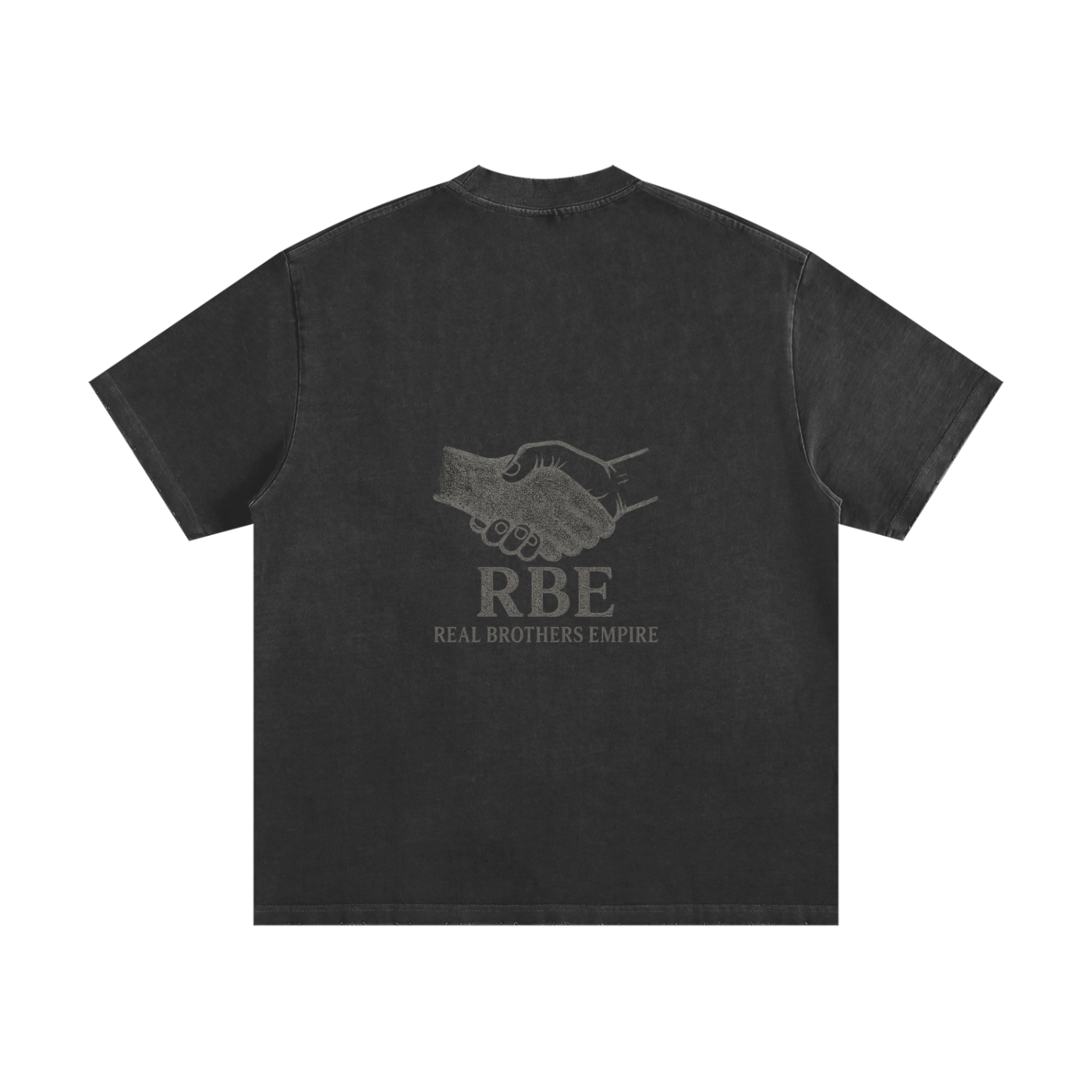 Heavyweight Vintage Washed Frayed T-Shirt