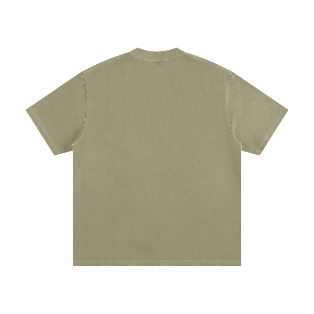 Heavyweight Vintage Washed Frayed T-Shirt