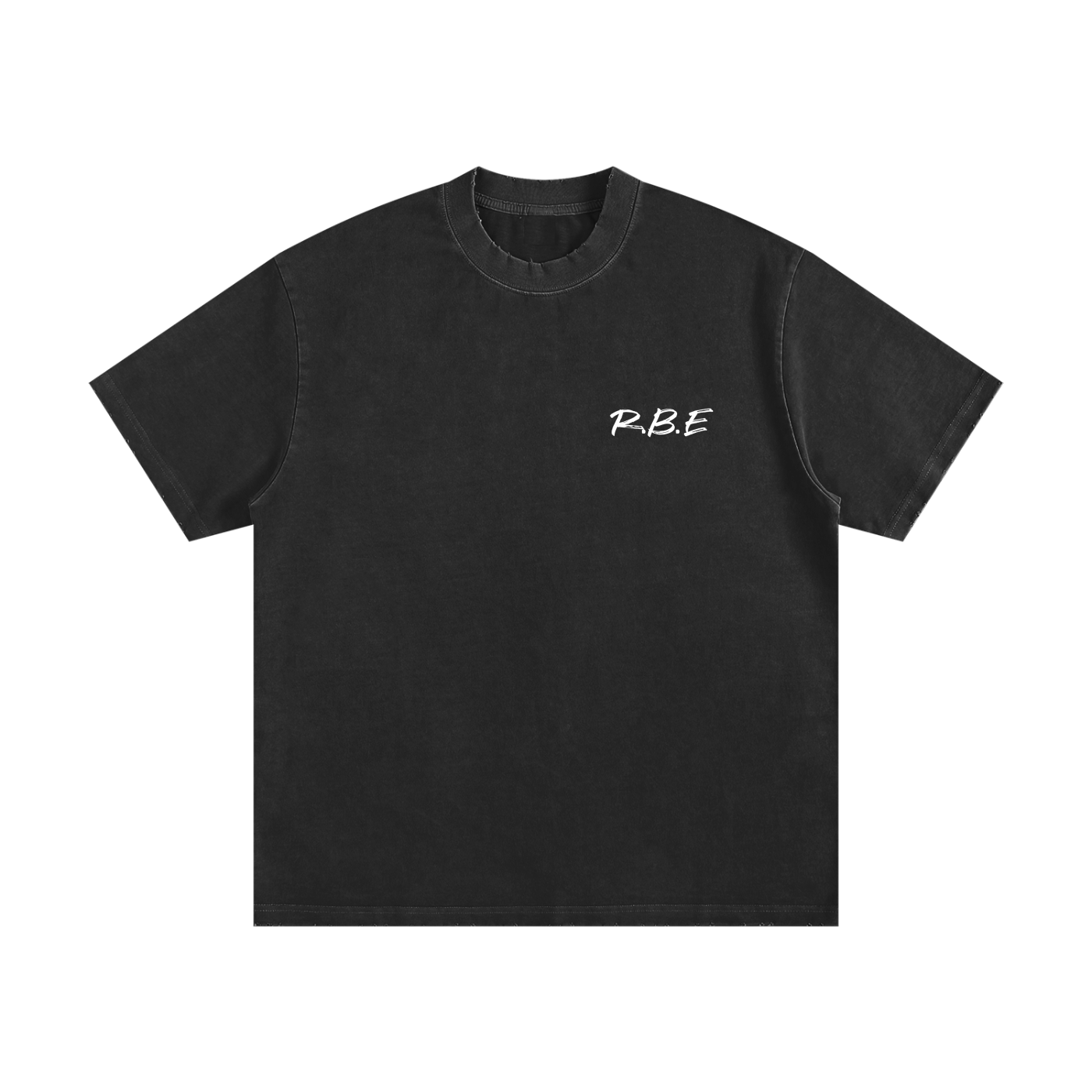 Heavyweight Vintage Washed Frayed T-Shirt