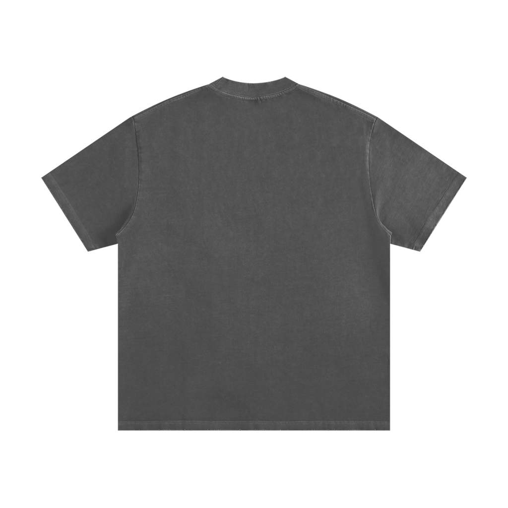 Heavyweight Vintage Washed Frayed T-Shirt