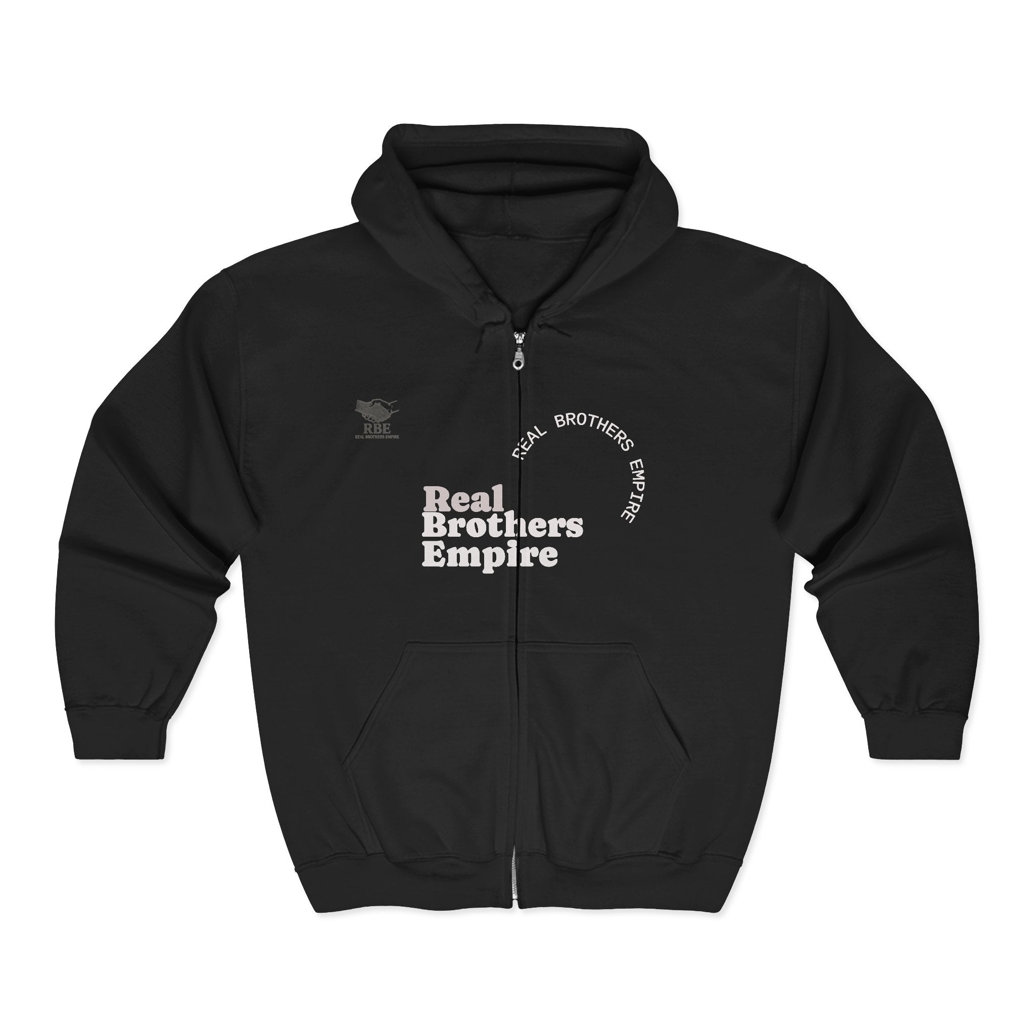 RBE Unisex Heavy Blend™ Full Zip Hooded Sweatshirt