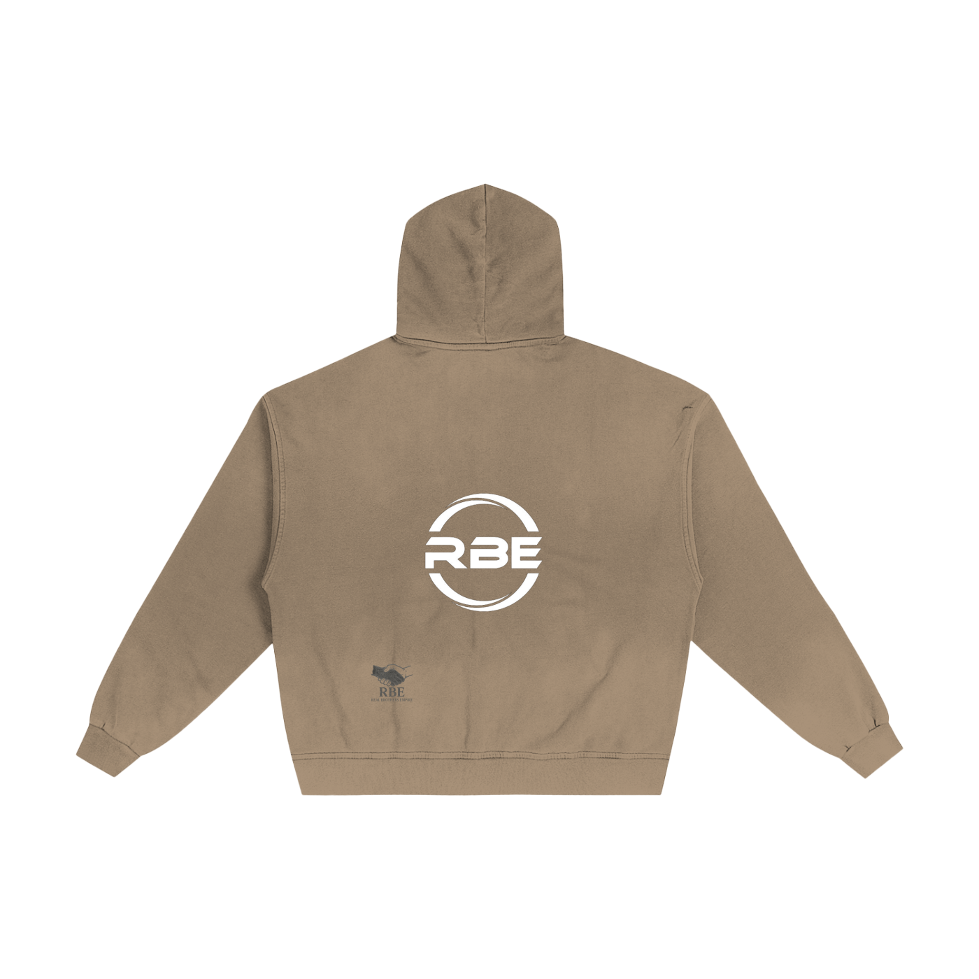 Hand-Frayed Sunfade Zip Hoodie