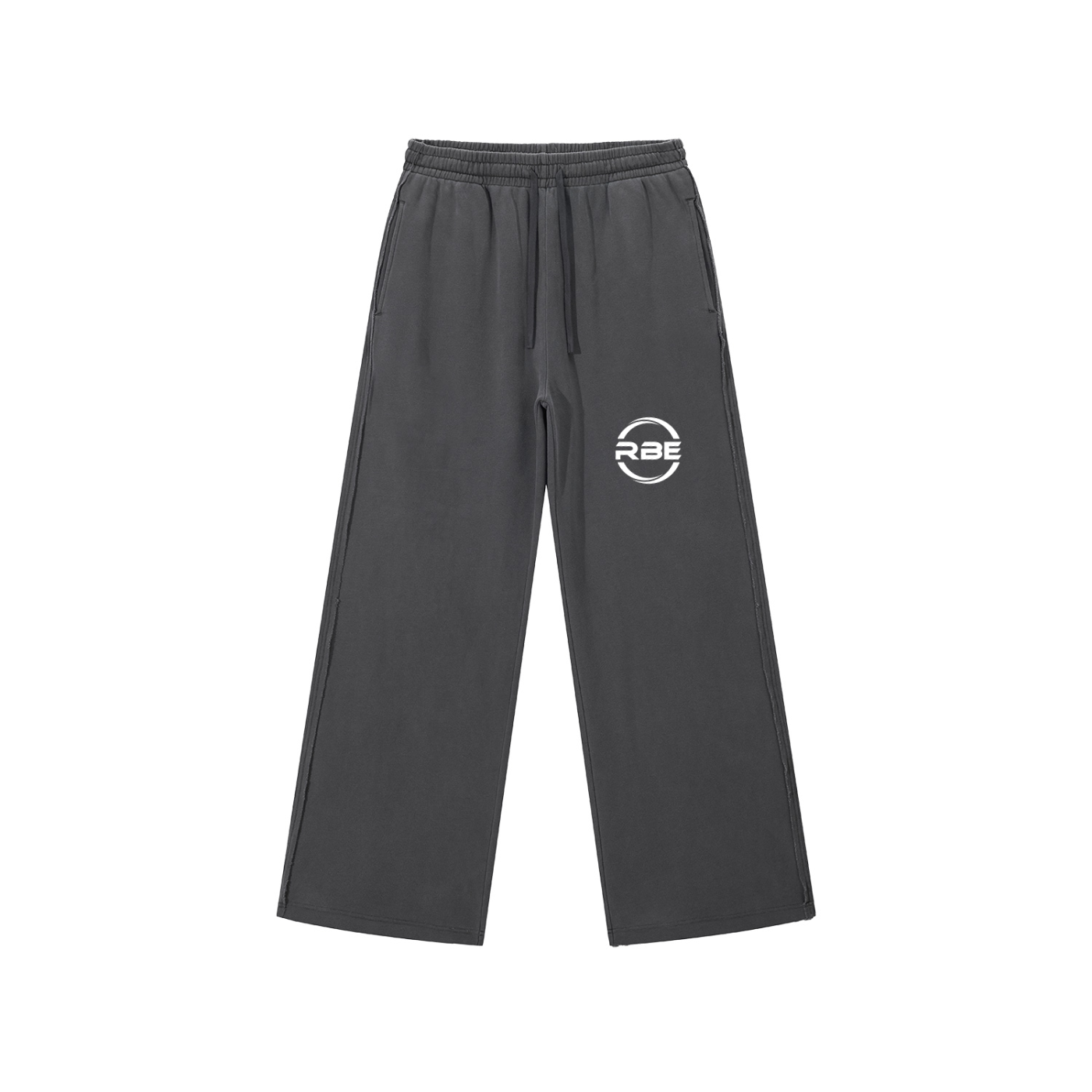 Snow Washed Raw Edge Sweatpants